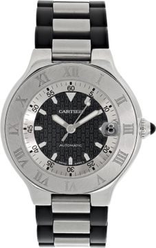 Cartier Must de "Autoscaph 21" 36.5mm 2427 Ladies Watch Collection