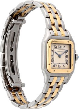 Cartier Panthere 1057917 18k & steel 22mm Quartz watch