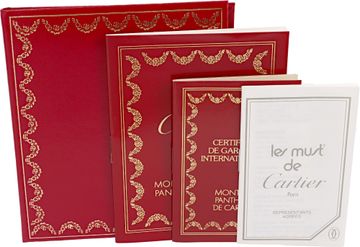 Cartier Panthere 107000 M 18k White dial 22mm Quartz watch