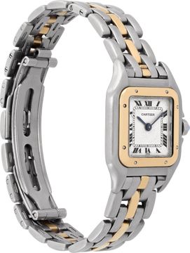 Cartier Panthere w25029B5 18k & steel 22mm Quartz watch