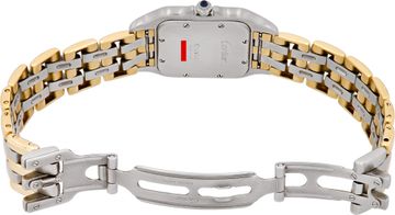Cartier Panthere W25028B6 18k & Stainless Steel White dial 27mm Quartz watch