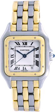 Cartier Panthere W25028B6 18k & Stainless Steel White dial 27mm Quartz watch Cartier Panthere 36mm W25028B6 Ladies Watch Collection