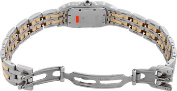 Cartier Panthere 2 tone Quartz 2 row of gold