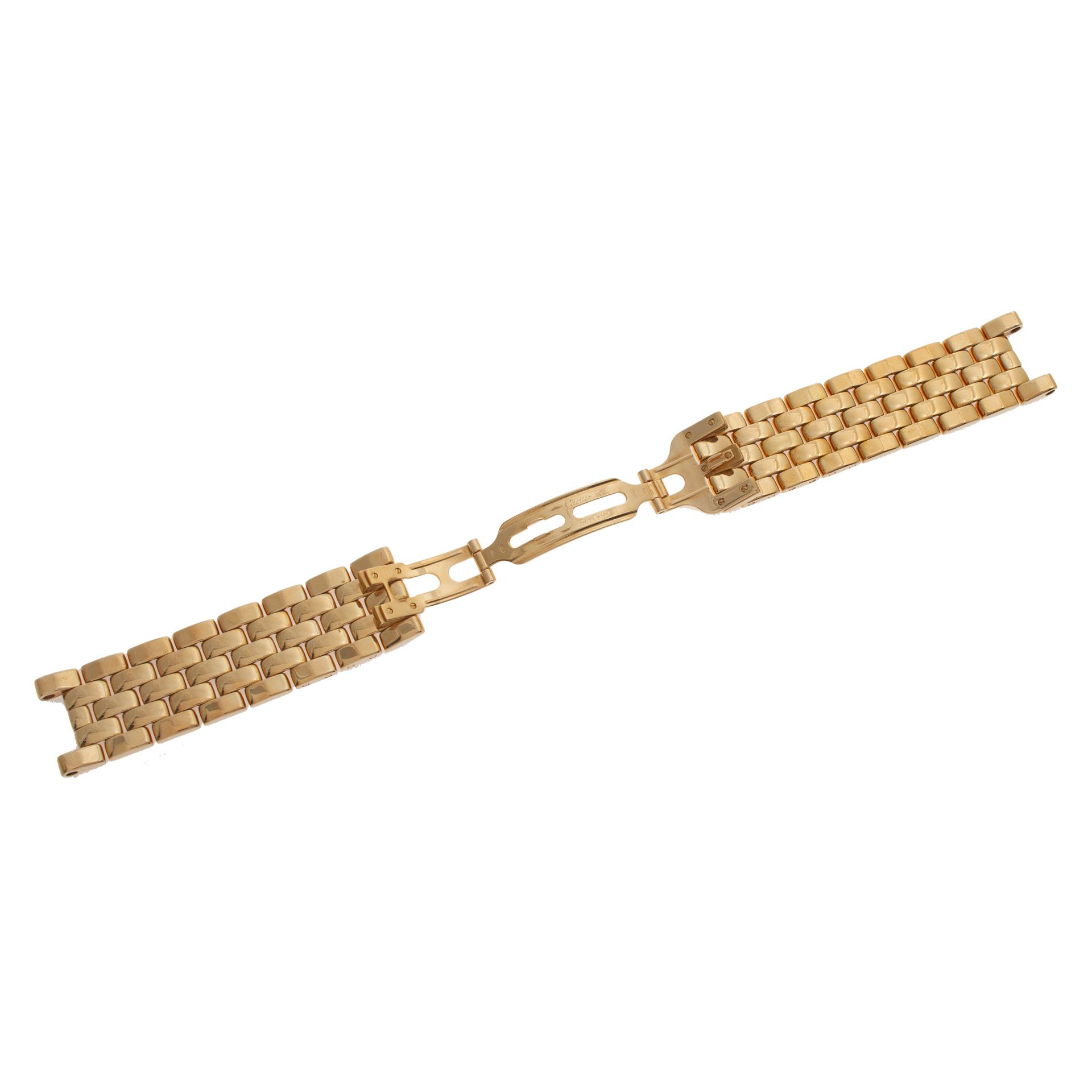 【関税込み】D Steffi Panthere Bracelet Gold-plated Bonhams : CARTIER: AN 18K GOLD 'PANTHERE DE CARTIER