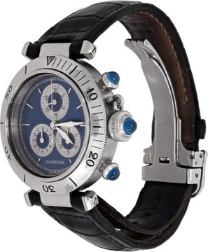Cartier Pasha Chronograph in stainless steel