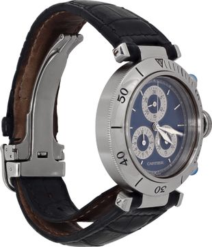 Cartier Pasha Chronograph in stainless steel