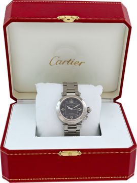 Cartier Pasha 2324 Stainless Steel 35mm auto watch