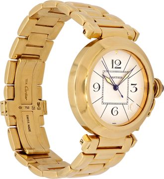Cartier Pasha 38 18k 38mm auto watch