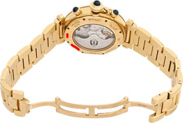 Cartier Pasha 2111 18k Silver dial 38mm Automatic watch