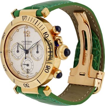 Cartier Pasha 38mm 2111 18k 38mm auto watch