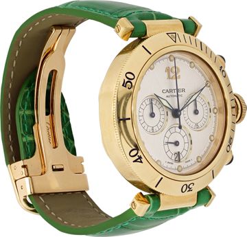 Cartier Pasha 38mm 2111 18k 38mm auto watch