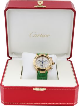 Cartier Pasha 38mm 2111 18k 38mm auto watch