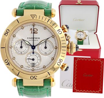Cartier Pasha 38mm "Chronograph" 38mm 2111