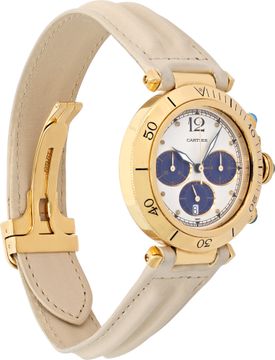 Cartier Pasha W3000951 18k Yellow Gold 38mm Quartz watch