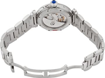 Cartier Pasha 50 Hour Power reserve in stainless steel