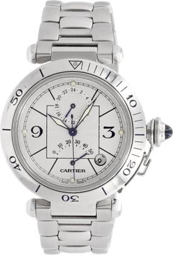 Cartier Pasha 50 Hour Power reserve in stainless steel