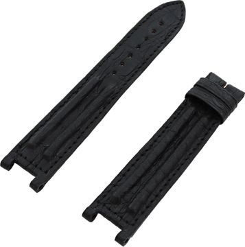 Cartier Pasha Black Crocodile Strap (20mm x 18mm) Cartier Pasha Black Crocodile Strap (20mm x 18mm) Watch Strap Collection
