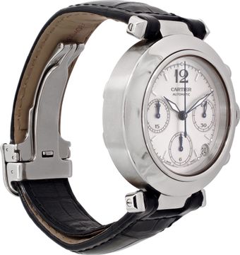 Cartier Pasha C 2412 Stainless Steel 35mm auto watch