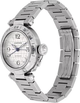 Cartier Pasha C W31029M7 Stainless Steel 35mm auto watch