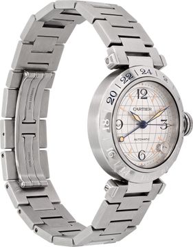 Cartier Pasha C W31029M7 Stainless Steel 35mm auto watch