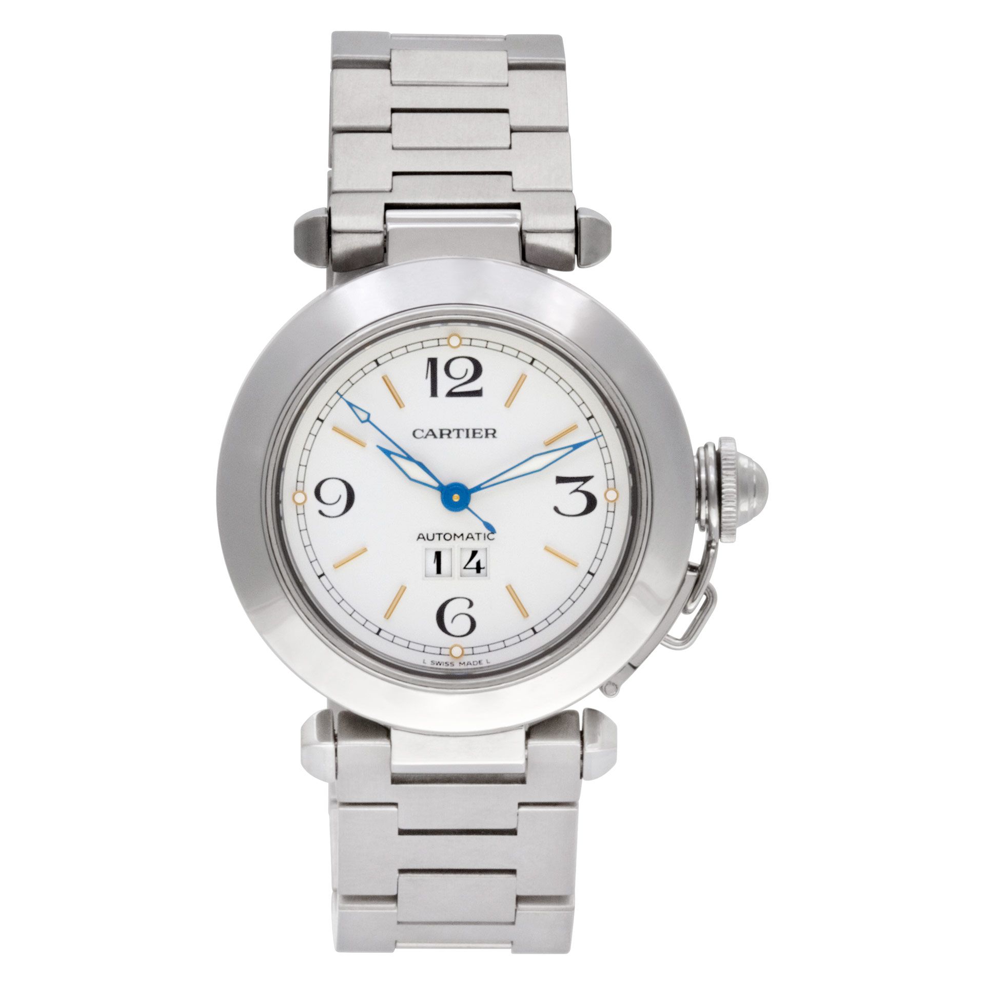 C*t様 Cartier Pasha Automatic 腕時計　未整備品 cartier_pasha_c_35mm_w31044m7_