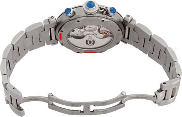 Cartier Pasha Chronograph 2113 Stainless Steel 38mm auto watch