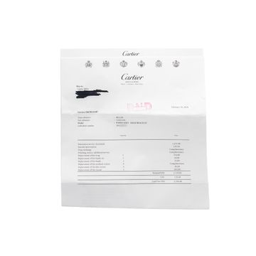 Cartier Pasha Golf W30010C1 3001 Yellow Gold Silver dial 38mm Quartz