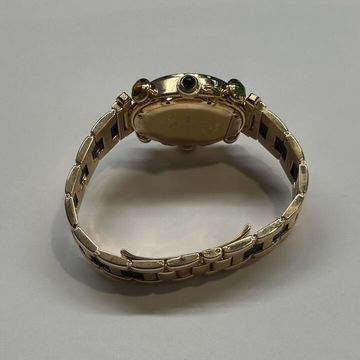 Cartier Pasha Golf W30010C1 3001 Yellow Gold Silver dial 38mm Quartz