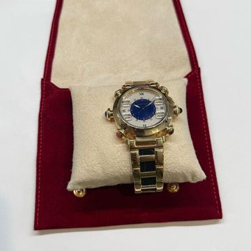 Cartier Pasha Golf W30010C1 3001 Yellow Gold Silver dial 38mm Quartz