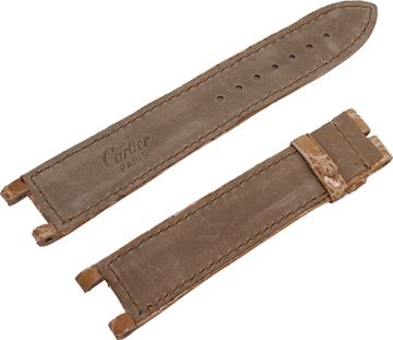 Cartier Pasha Tan Crocodile Strap (20mm x 18mm)
