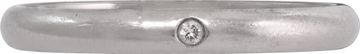 Cartier Platinum Ring with diamond