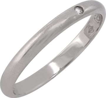 Cartier Platinum Ring with diamond