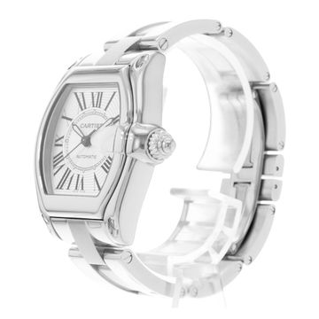 Cartier Roadster W62025V3 2510 Steel Silver dial 38mm Auto