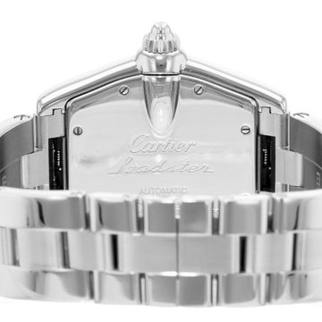 Cartier Roadster W62002V3 2510 Steel Black dial 38x43mm Auto