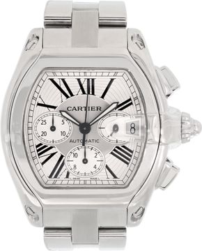 Cartier Roadster W62019X6 Stainless Steel Silver dial 40mm Automatic watch Cartier Roadster 40mm W62019X6 Mens Watch Collection