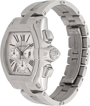 Cartier Roadster W62019X6 Stainless Steel Silver dial 40mm Automatic watch