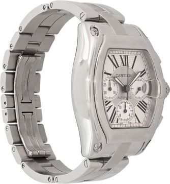 Cartier Roadster W62019X6 Stainless Steel Silver dial 40mm Automatic watch