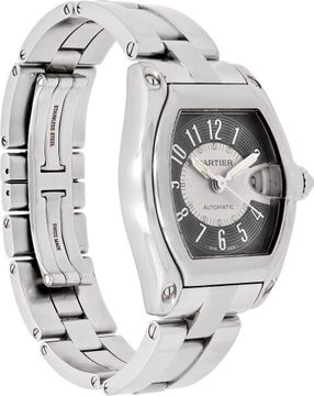 Cartier Roadster 2510 Stainless Steel Black dial 44mm case Automatic watch