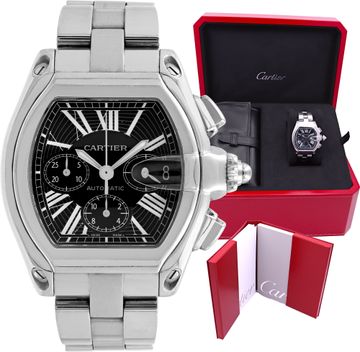 Cartier Roadster "Chrono" 40mm w62020X6