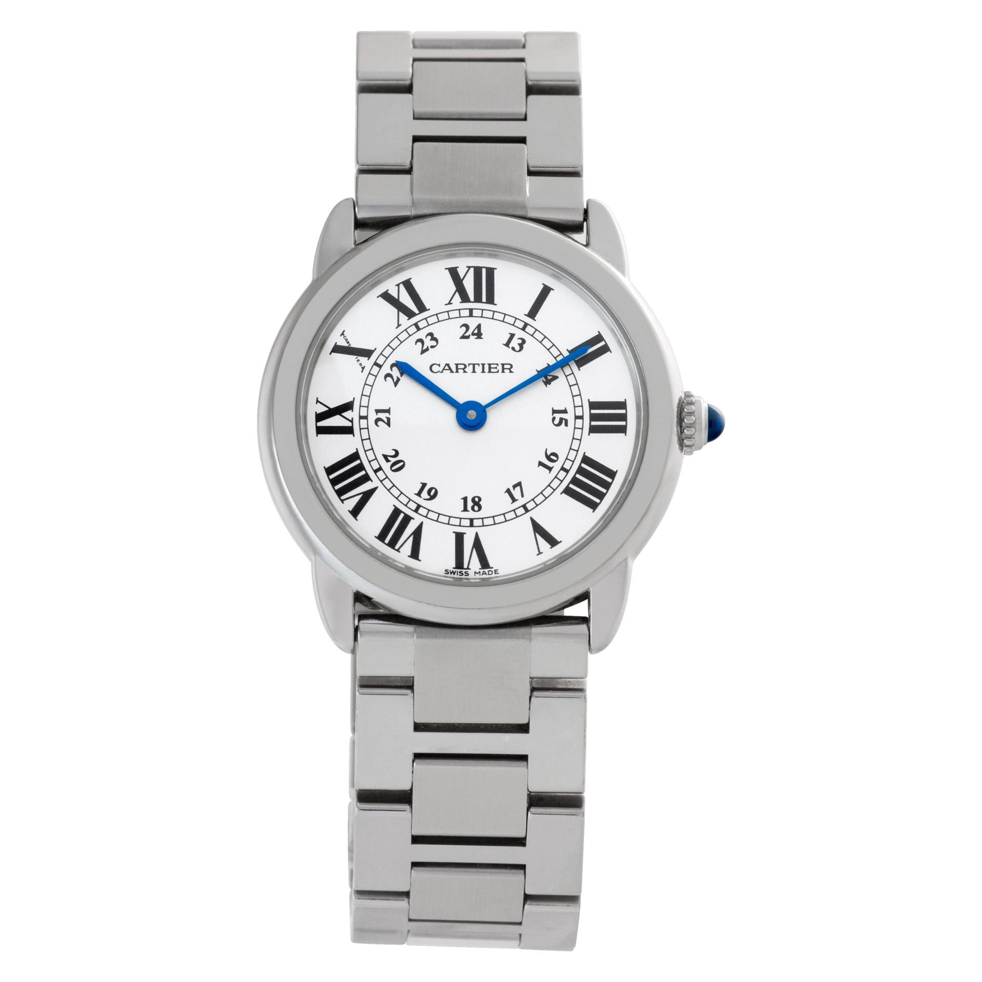 時計 CARTIER RONDE SOLO 29MM QTZ Cartier Ronde Solo de Cartier Ladies Watch Quartz Yellow