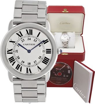 Cartier Ronde Solo 36mm WSRN0034 Mens Watch Collection