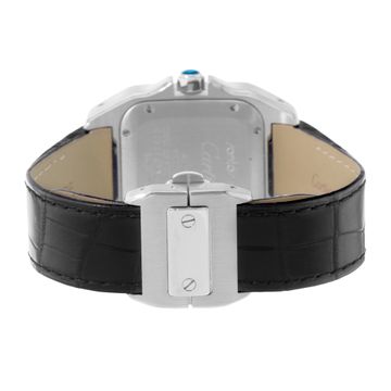 Cartier Santos 100 W20126X8 2878 Steel Silver dial 35x44mm Auto