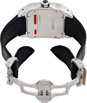 Cartier Santos 100 2656 Stainless Steel White dial 38mm Automatic watch