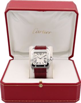 Cartier Santos 100 2658 Stainless Steel 41mm auto watch