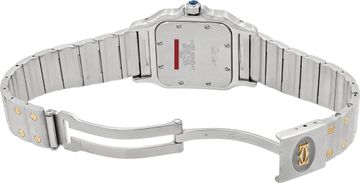 Cartier Santos 1566 18k & steel 29mm Quartz watch