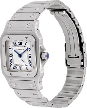 Cartier Santos Galbee in stainless steel quartz