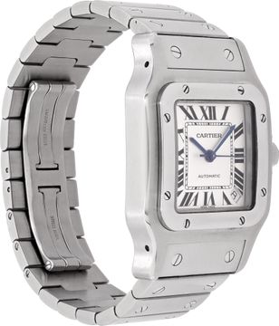 Cartier Santos 2823 Stainless Steel 33mm auto watch