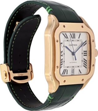 Cartier Santos WGSA0019 18k rose gold 37mm auto watch