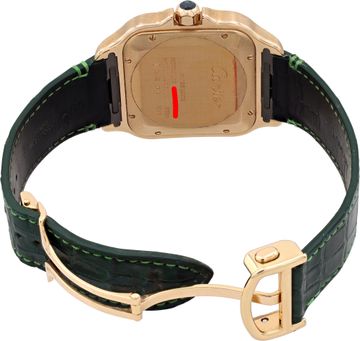 Cartier Santos WGSA0019 18k rose gold 37mm auto watch