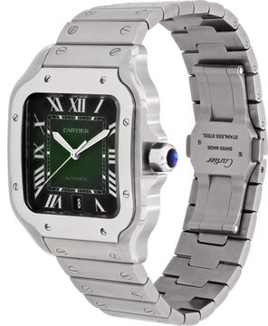 Cartier Santos WSSA0062 Stainless Steel 38mm auto watch